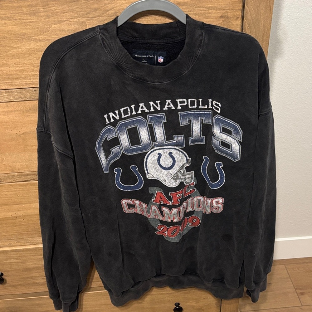 A&F Indianapolis Colts Black Sweater